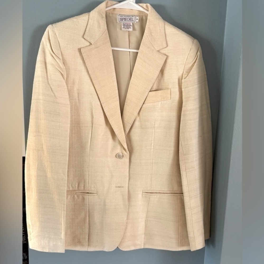Silk blazer Spiegel jacket coat